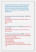 Roadcraft Exam &lpar;Latest Exam&rpar; &vert;&vert; Most Recent Exam &NewLine;2026&vert;2027 Actual Complete Real Exam Questions &NewLine;And Correct Answers &lpar;Verified Answers&rpar; Already &NewLine;Graded A&plus; &vert; Newest Exam &vert; Just Released&excl;&excl; STUDY &NewLine;GUIDE EXAM 