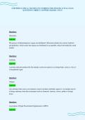 CERTIFIED CLINICAL TRANSPLANT COORDINATOR UPDATED ACTUAL EXAM QUESTIONS CORRECT ANSWERS GRADED A PLUS&period;pdf&NewLine;&NewLine;