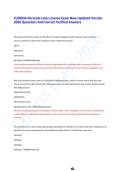 FLORIDA Personal Lines License Exam New Updated Version &NewLine;2026 Questions And Correct Verified Answers