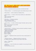 PSY 102 Exam 2&colon; 2026&sol;2027 LATEST QUESTIONS&NewLine;WITH ANSWERS GRADED A&plus;