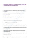 FLORIDA FIRE INSTRUCTOR 1 EXAM New Updated Version 2026 Questions And Correct Verified Answers