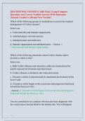 2026 WEB WOC OSTOMY CARE Final  Exam&vert;&vert;Complete &NewLine;Questions And Correct Verified Answers With Rationales &NewLine;&vert;Already Graded A&plus;&vert;&vert;Brand New Version&excl;&excl;