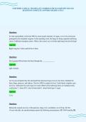 CERTIFIED CLINICAL TRANSPLANT COORDINATOR EXAM REVIEW SOLVED QUESTIONS COMPLETE ANSWERS GRADED A PLUS&period;pdf&NewLine;&NewLine;