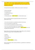 Govt 2306&colon; Unit 2 Exam Study Guide And Correct Verified &NewLine;Answers Latest Update 2026&sol;2027 Best Exam Solution Top &NewLine;Ranked To Score A&plus;