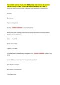 FGCU Civic Literacy Exam Test 100Questions and Answers all Answers &NewLine;100&percnt;Correctly&sol;Verified Answers Brand New 2026&sol;2027 RATED A&plus; 