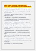 Alpha Kappa Alpha MIP Test Exam SCRIPT&NewLine;2026&sol;2027 QUESTIONS WITH ANSWERS RATED A&plus;