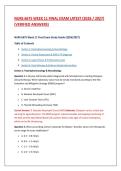 NURS 6675 WEEK 11 FINAL EXAM LATEST &lpar;2026 &sol; 2027&rpar; &lpar;VERIFIED ANSWERS&rpar;