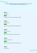 CERTIFIED DEFENSE FINANCIAL MANAGER CDFM UPDATED ACTUAL EXAM QUESTIONS CORRECT ANSWERS GRADED A PLUS&period;pdf&NewLine;&NewLine;