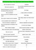 Civil Service Exam Test Questions wait Answers Rated A