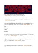 NCCT SURGICAL TECH PRACTICE&NewLine;EXAM &lpar;LATEST 2026 &sol; 2027 UPDATE&rpar;&NewLine;QUESTIONS AND VERIFIED&NewLine;ANSWERS &vert; 100&percnt; CORRECT &vert; GRADE&NewLine;A&plus;