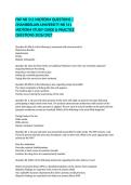 FNP NR 511 MIDTERM QUESTIONS &vert; CHAMBERLAIN UNIVERSITY NR 511 MIDTERM STUDY GUIDE & PRACTICE QUESTIONS 2026&sol;2027