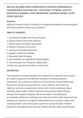 BSN 206 HALLMARK EXAM FOUNDATIONS OF NURSING FUNDAMENTALS &vert;&NewLine;COMPREHENSIVE EXAM PRACTICE &vert; STUDY GUIDE &vert; TESTBANK &vert; PRACTICE&NewLine;QUESTIONS & ANSWERS &vert; EXAM PREPARATION &vert; ADVANCED REVIEW &vert; LATEST&NewLine;UPDATE 2026&sol;2027