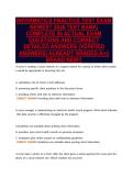 INFORMATICS PRACTICE TEST EXAM&NewLine;NEWEST 2026 TEST BANK&vert;&NewLine;COMPLETE 50 ACTUAL EXAM&NewLine;QUESTIONS AND CORRECT&NewLine;DETAILED ANSWERS &lpar;VERIFIED&NewLine;ANSWERS&rpar; ALREADY GRADED A&plus;&vert;&vert;&NewLine;BRAND NEW&excl;&excl;