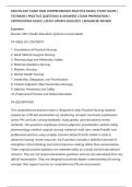 HESI PN EXIT EXAM NGN COMPREHENSIVE PRACTICE EXAM &vert; STUDY GUIDE &vert;&NewLine;TESTBANK &vert; PRACTICE QUESTIONS & ANSWERS &vert; EXAM PREPARATION &vert;&NewLine;CERTIFICATION EXAM &vert; LATEST UPDATE 2026&sol;2027 &vert; ADVANCED REVIEW