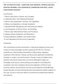 FMF LCE PRACTICE EXAM &ndash; QUESTIONS AND ANSWERS &vert; VERIFIED AND WELL&NewLine;DETAILED ANSWERS &vert; PLUS RATIONALES &vert; DOWNLOAD AND PASS &vert; LATEST&NewLine;EXAM UPDATE 2026&sol;2027