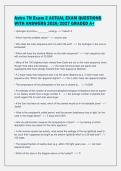 Astro 7N Exam 2 ACTUAL EXAM QUESTIONS&NewLine;WITH ANSWERS 2026&sol;2027 GRADED A&plus;