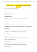 ACCT 3222 Ch&period; 3 Questions with Correct&NewLine;Answers