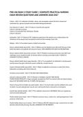PNR 106 EXAM 2 STUDY GUIDE &vert; COMPLETE PRACTICAL NURSING EXAM REVIEW QUESTIONS AND ANSWERS 2026&sol;2027