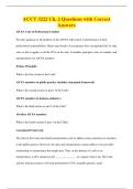 ACCT 3222 Ch&period; 2 Questions with Correct&NewLine;Answers
