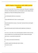 AEMT Chapter 4 Questions with 100&percnt; Correct&NewLine;Answers