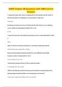 AEMT Chapter 38 Questions with 100&percnt; Correct&NewLine;Answers