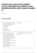 ECP3704 EXAM 2 EXAM WITH CORRECT ACTUAL QUESTIONS AND CORRECTLY WELL DEFINED ANSWERS LATEST ALREADY GRADED A&plus;