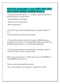 MN Dental Jurisprudence Exam SCRIPT 2026&sol;2027&NewLine;WITH EXPERT-VERIFIED ANSWERS RATED A&plus;