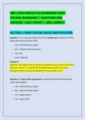 HIM 1126C MODULE 03 ASSIGNMENT BODY &NewLine;SYSTEMS WORKSHEET &vert; QUESTIONS AND &NewLine;ANSWERS &vert; 2026 UPDATE &vert; 100&percnt; CORRECT&period; 