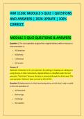 HIM 1126C MODULE 5 QUIZ &vert; QUESTIONS &NewLine;AND ANSWERS &vert; 2026 UPDATE &vert; 100&percnt; &NewLine;CORRECT&period;