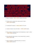 RVTI LEVEL 1 CERTIFICATION&NewLine;NEWEST 2026&sol;2027 ACTUAL EXAM&NewLine;TEST BANK&vert; RV REGISTERED&NewLine;TECHNICIAN RVTI LEVEL 1 & LEVEL 2&NewLine;EXAMS WITH COMPLETE REAL EXAM&NewLine;QUESTIONS AND CORRECT VERIFIED&NewLine;ANSWERS&sol; ALREADY GRADED A&plus;