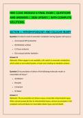 HIM 1126C MODULE 6 FINAL EXAM &vert; QUESTIONS &NewLine;AND ANSWERS &vert; 2026 UPDATE &vert; WITH COMPLETE &NewLine;SOLUTIONS&period; 