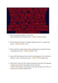 RVIA RV REGISTERED TECHNICIAN&NewLine;PRACTICE TEST - PRE-DELIVERY&NewLine;INSPECTION NEWEST 2026&sol;2027&NewLine;ACTUAL EXAM TEST BANK&vert; RV&NewLine;REGISTERED TECHNICIAN RVTI&NewLine;LEVEL 1 & LEVEL 2 EXAMS WITH&NewLine;COMPLETE REAL EXAM QUESTIONS&NewLine;AND CORRECT VERIFIED ANSWERS&sol;&NewLine;ALREADY GRADED A&plus;
