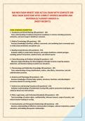 NLN NEX EXAM NEWEST 2026 ACTUAL EXAM WITH COMPLETE 300 &NewLine;REAL EXAM QUESTIONS WITH CORRECT VERIFIED ANSWERS AND &NewLine;RATIONALES&sol; ALREADY GRADED A&plus;  &NewLine;&lpar;MOST RECENT&excl;&excl;&rpar;