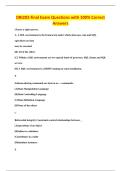 DBI202-final Exam Questions with 100&percnt; Correct&NewLine;Answers