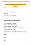 DBI202 Exam Questions with 100&percnt; Correct&NewLine;Answers
