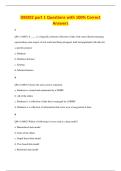 DBI202 part 1 Questions with 100&percnt; Correct&NewLine;Answers