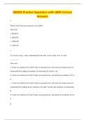 DBI202 Practice Questions with 100&percnt; Correct&NewLine;Answers