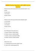DBI202 Practice Questions with 100&percnt; Correct&NewLine;Answers