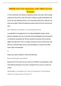 NR509 Final Test Questions with 100&percnt; Correct&NewLine;Answers