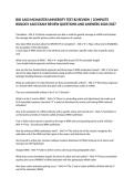 BIO 1A03 MCMASTER UNIVERSITY TEST &num;2 REVIEW &vert; COMPLETE BIOLOGY 1A03 EXAM REVIEW QUESTIONS AND ANSWERS 2026&sol;2027