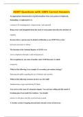 AEMT Questions with 100&percnt; Correct Answers