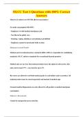 OLCC Test 1 Questions with 100&percnt; Correct&NewLine;Answers