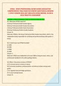 KPSGA - KENYA PROFESSIONAL SAFARI GUIDES ASSOCIATION &NewLine;COMPREHENSIVE FINAL EXAM 250 VERIFIED QUESTIONS & ANSWERS &NewLine;&vert; LATEST VERSION 2026-2027 SIMULATES KPSGA BRONZE&comma; SILVER & &NewLine;GOLD OBJECTIVE ASSESSMENT 