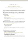 NSG550 EXAM 1 DIAGNOSTIC REASONING 2026&sol;2027 &vert; Wilkes University Verified Q&A &vert; 100&percnt; Correct Grade A &vert; Pass Guaranteed - A&plus; Graded&NewLine;&NewLine;