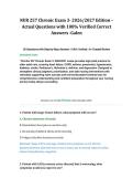 NUR 257 Chronic Exam 3- 2026&sol;2027 Edition &ndash; Actual Questions with 100&percnt; Verified Correct Answers -Galen 