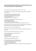 MUSIC 2MT3 MIDTERM & EXAM STUDY GUIDE &vert; MCMASTER UNIVERSITY MUSIC 2MT3 REVIEW QUESTIONS AND ANSWERS 2026&sol;2027