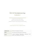 NSG552 EXAM 1 PSYCHOPHARMACOLOGY 2026&sol;2027 &vert; Wilkes University Complete Guide with Verified Q&A &vert; Pass Guaranteed - A&plus; Graded&NewLine;&NewLine;