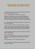 NURS 6521N-55 WEEK 11 FINAL EXAM REAL QUESTIONS &plus; DETAILED ANSWERS - LATEST VERSION - TOP RATED&NewLine;&NewLine;