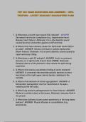 FNP 593 EXAM QUESTIONS AND ANSWERS - 100&percnt; VERIFIED - LATEST 2026&sol;2027 GUARANTEED PASS