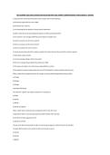 PRE-LICENSING USED VEHICLE DEALER EXAM QUESTIONS WITH 100&percnt; CORRECT ANSWERS&sol;NEWEST UPDATE&sol;GRADE A&plus; ASSURED&NewLine;